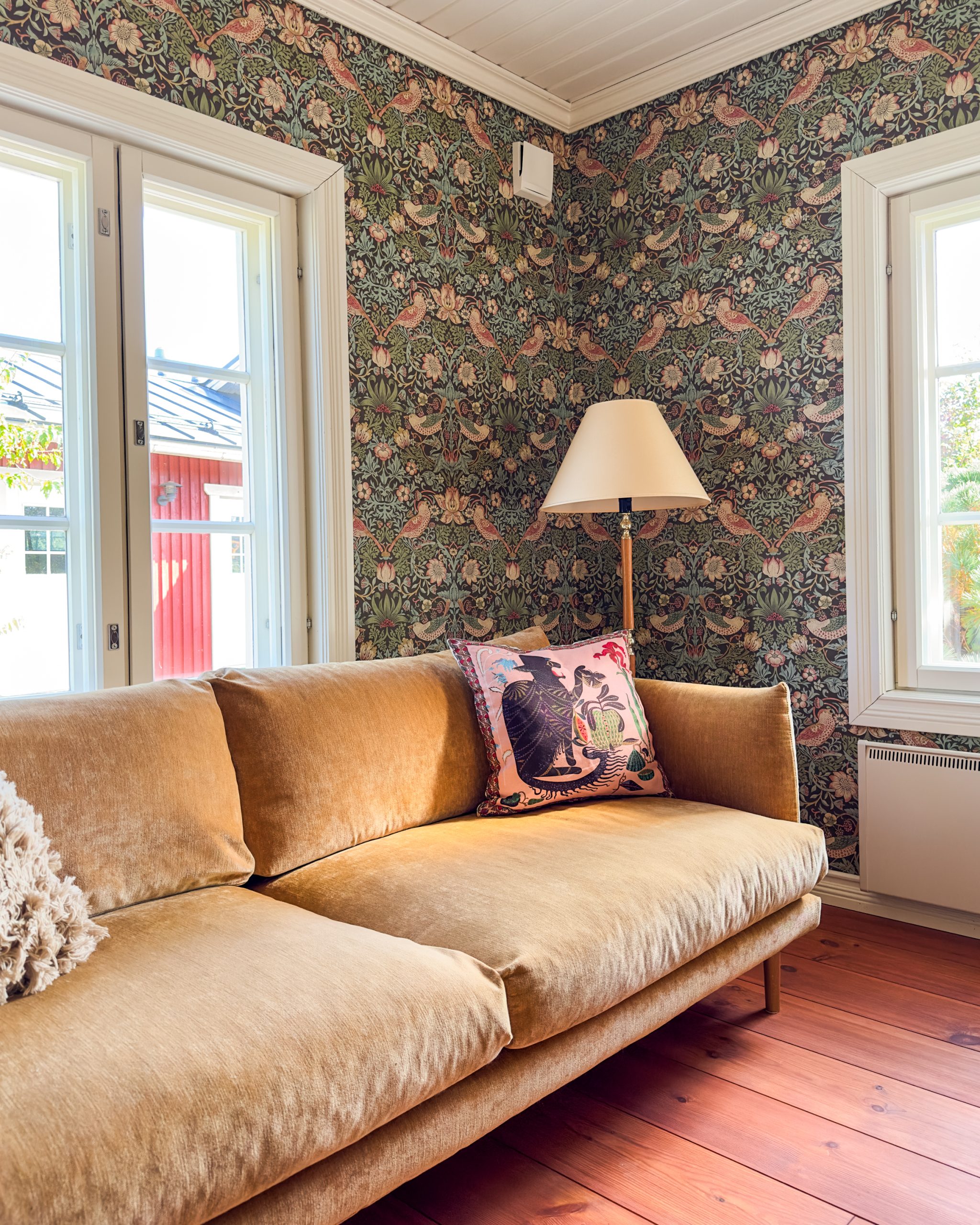 Sisustussuunnitelma vanhaan hirsitaloon